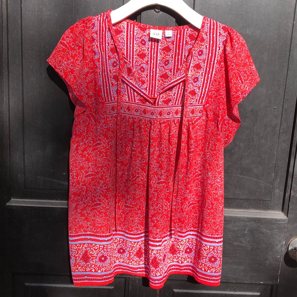 Gap Paisley Blouse